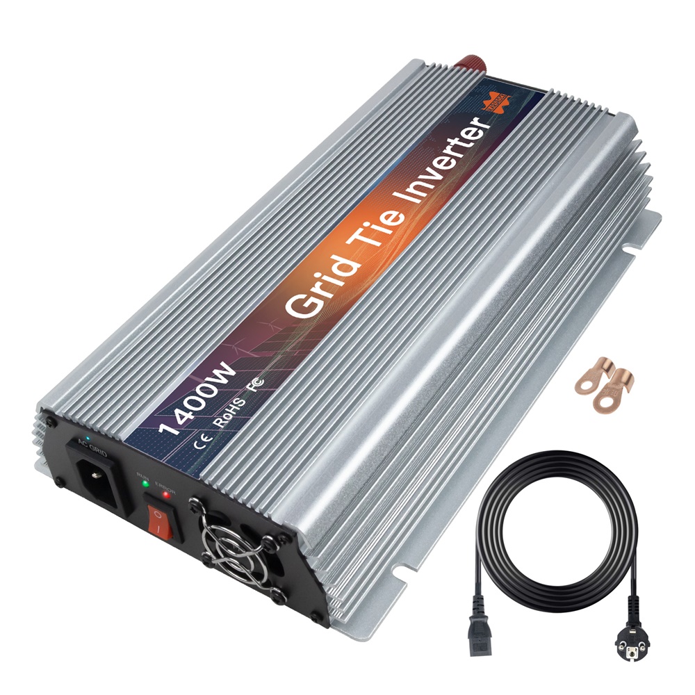 Micro Inverter 1400W Solar Grid Tie - 1000-1400W Şebeke Bağlantısı Mikro Güneş İnvertörü