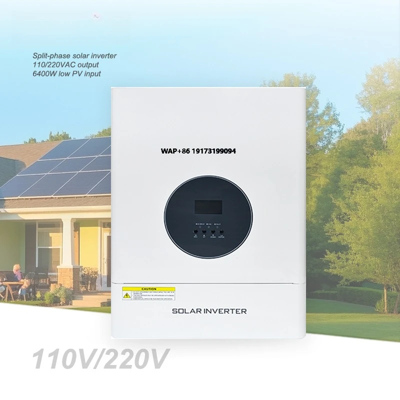 Split Phase Inverter 10Kw 110V 220V - Çok satan 10KW 12.5kva DC 48v