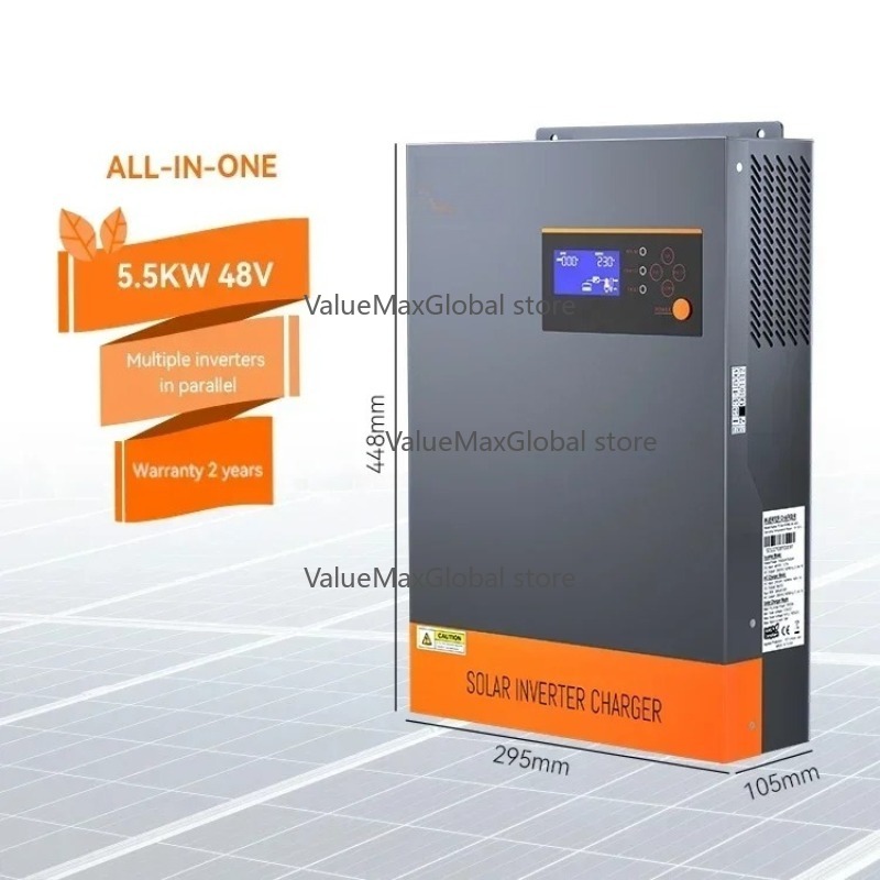 Hybrid Solar Inverter 5.5Kw Mppt 48V - Fabrika çıkışlı 5.5KW 5.5KVA MPPT 80A