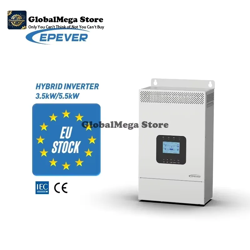Hybrid Solar Inverter 5.5Kw Mppt 48V - 2026 En Yeni Şebeke Dışı Solar