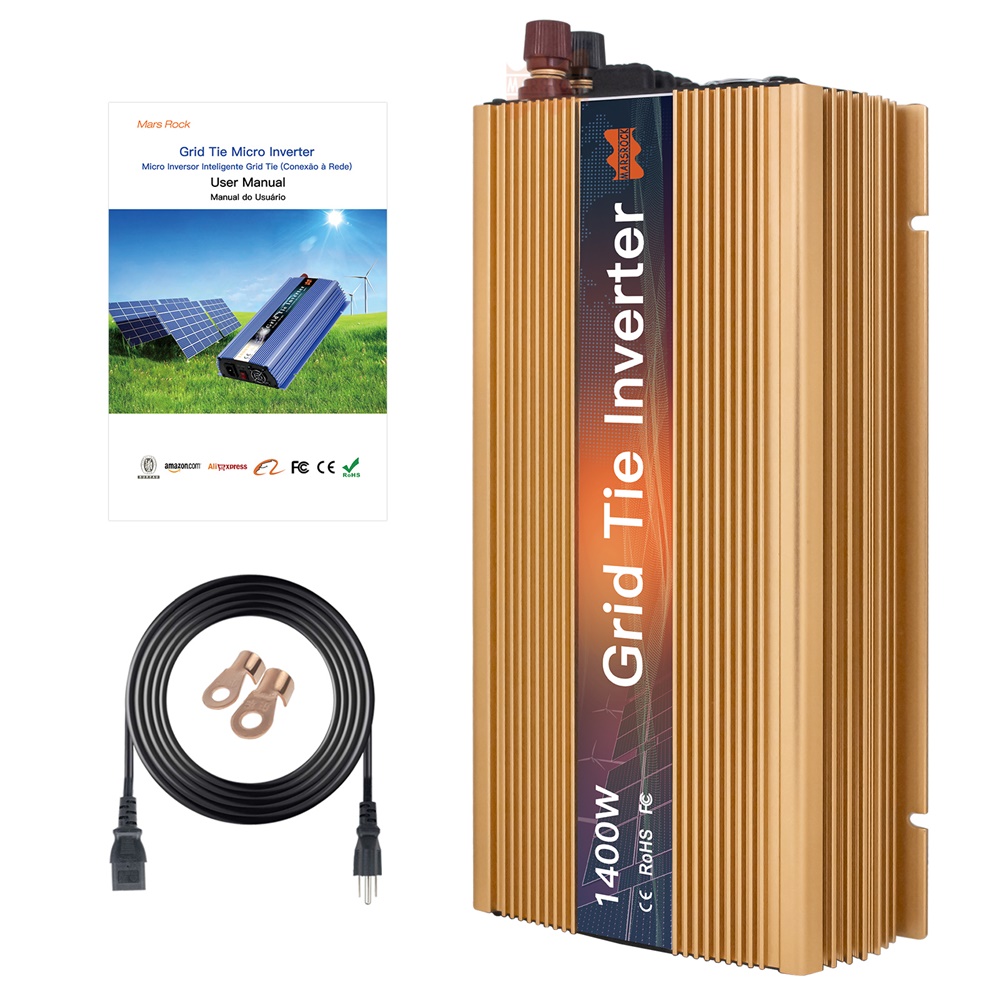 Micro Inverter 1400W Solar Grid Tie - 1400W 10.5 - 50VDC için AC90
