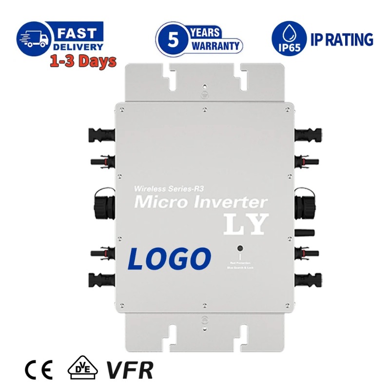 Micro Inverter 1400W Solar Grid Tie - Su Geçirmez Güneş Enerjisi Şebeke Bağlantılı