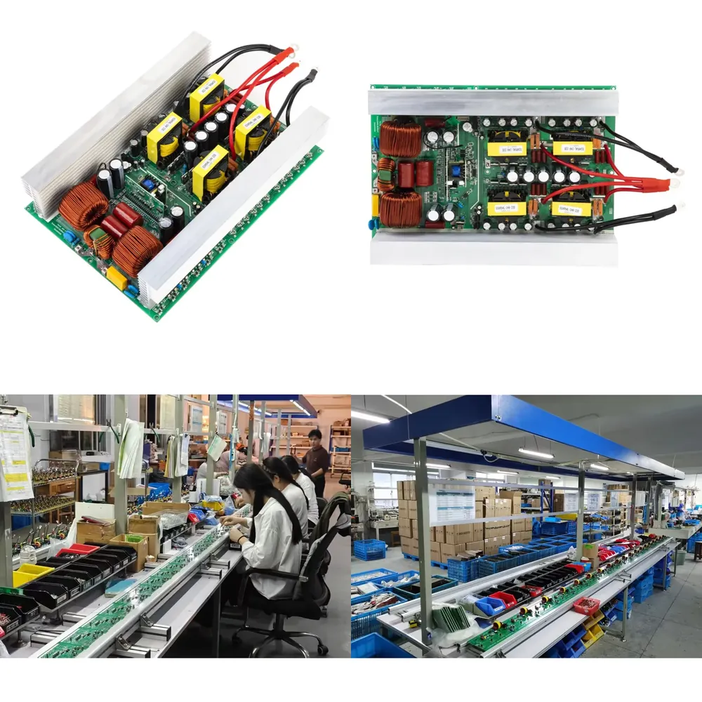 Pure Sine Wave Inverter Board 24V 48V - 5000W 5KW Yüksek Güçlü Çıplak İnvertör