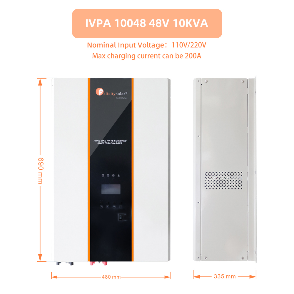 110V/220V 48V Güneş Enerjisi D - Split Phase Inverter 10Kw 110V 220V incelemesi ve fiyatı
