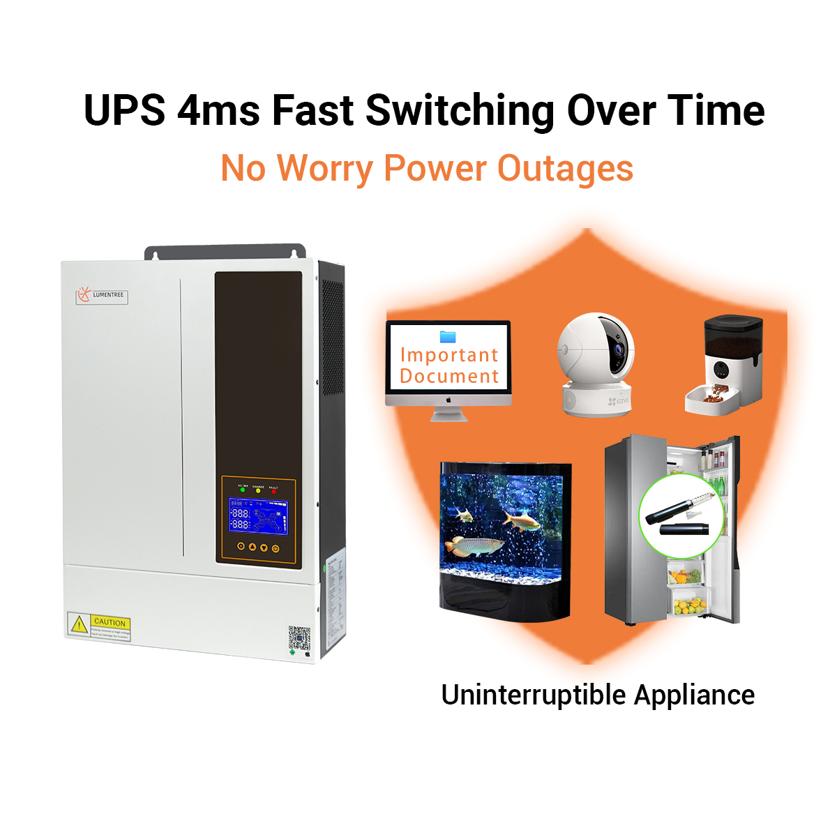 5.5KW 48V Hibrit Açık/Kapalı Ş - Hybrid Solar Inverter 5.5Kw Mppt 48V incelemesi ve fiyatı