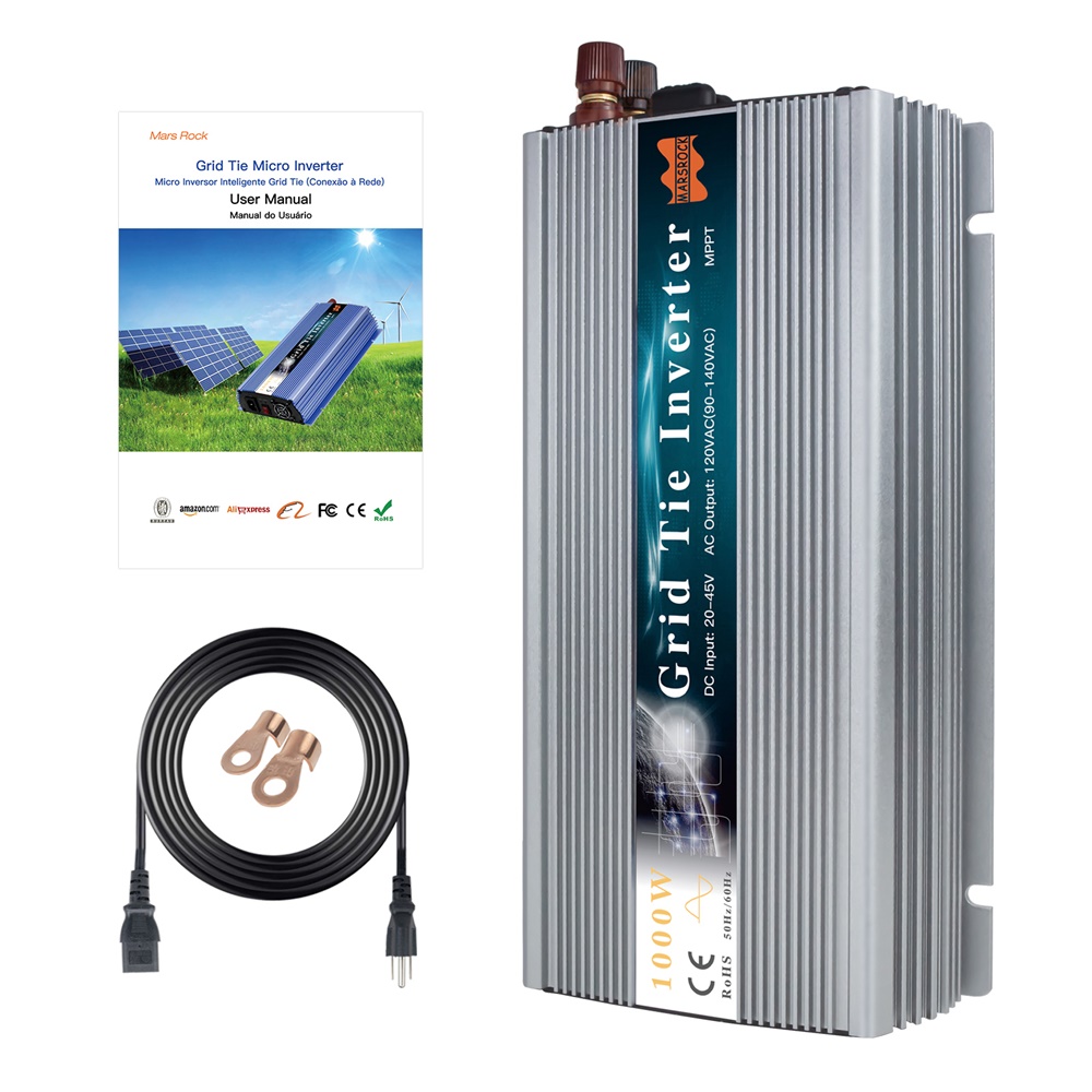 1000W 1300W 1400W Şebeke Bağla - Micro Inverter 1400W Solar Grid Tie incelemesi ve fiyatı