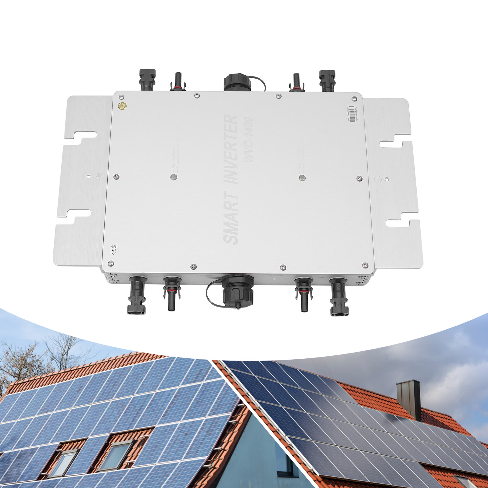 1400W MPPT Şebeke Bağlantılı G - Micro Inverter 1400W Solar Grid Tie incelemesi ve fiyatı