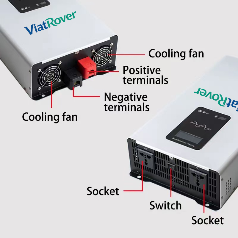 Saf Sinüs Dalga İnvertörü 1600 - Inverter Pure Sine Wave 60Hz 120V 3000W incelemesi ve fiyatı