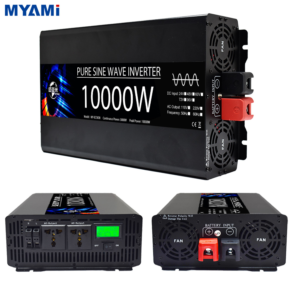 MYAMi 5000W 4000W 3000W 2000W  - Pure Sine Wave Inverter 5000W 48V 220V incelemesi ve fiyatı