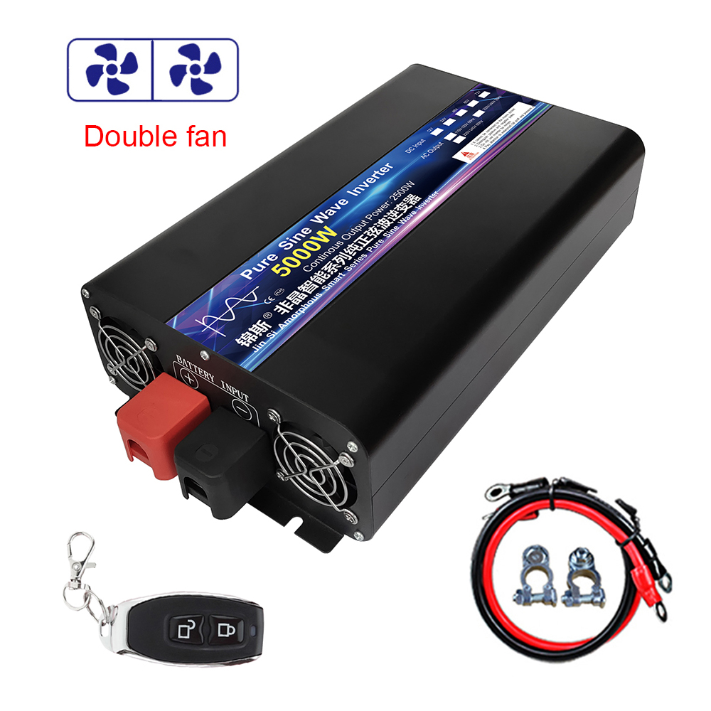 Saf Sinüs Dalgası Güç İnvertör - Pure Sine Wave Inverter 5000W 48V 220V incelemesi ve fiyatı