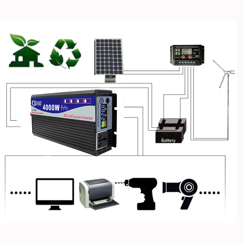 Saf sinüs dalga invertör 12v 2 - Inverter Pure Sine Wave 60Hz 120V 3000W incelemesi ve fiyatı