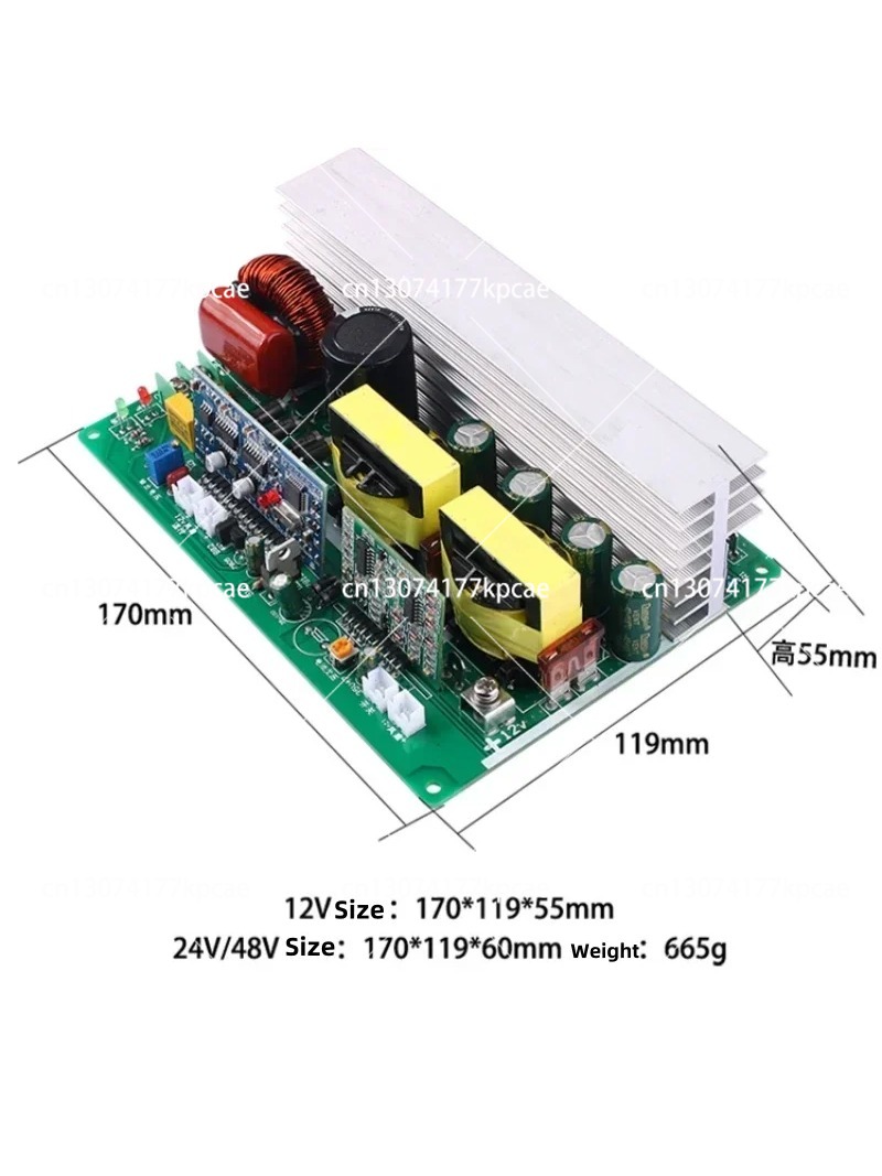 750W 1000W Saf Sinüs Dalgası İ - Pure Sine Wave Inverter Board 24V 48V incelemesi ve fiyatı