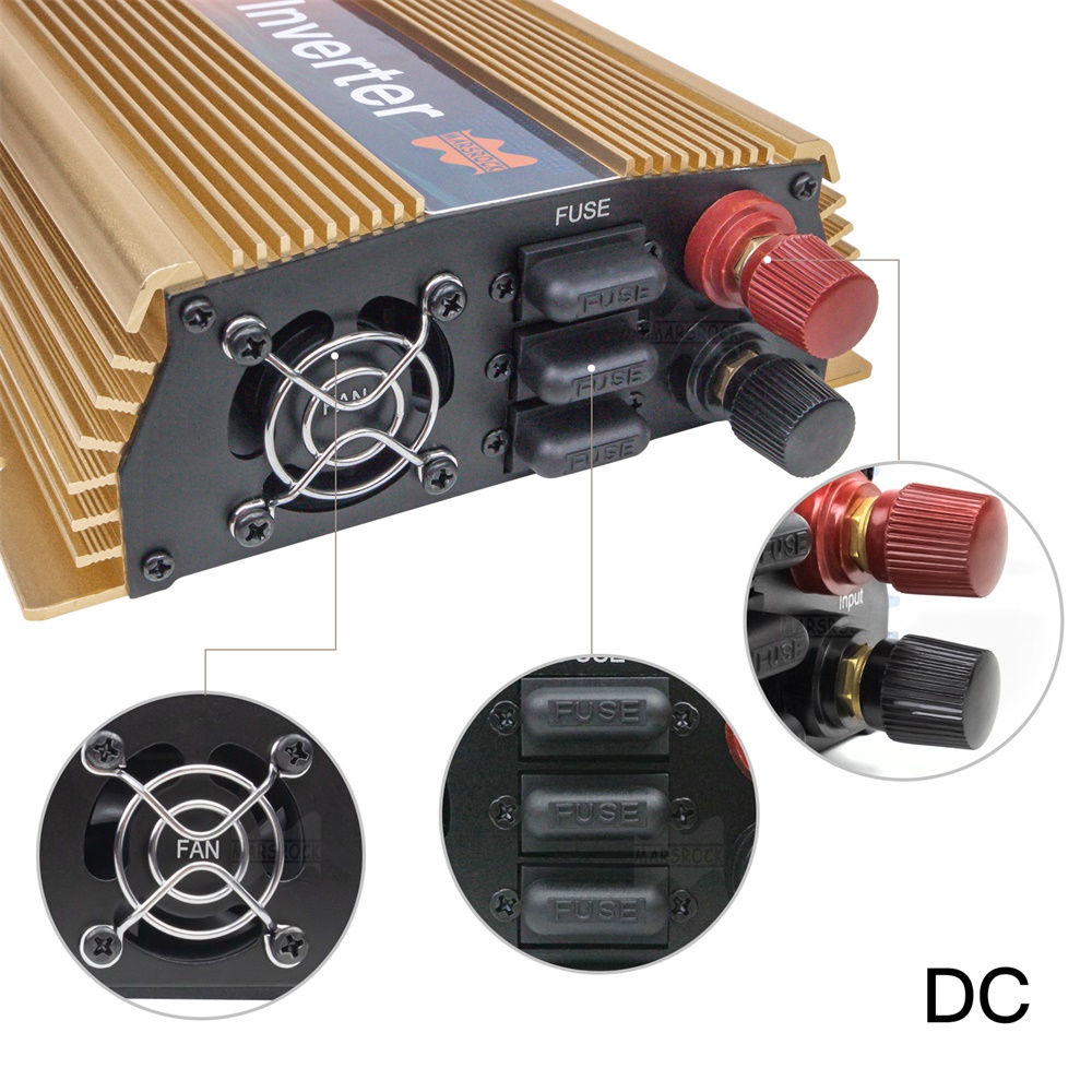 1400W 10.5 - 50VDC için AC90 - - Micro Inverter 1400W Solar Grid Tie incelemesi ve fiyatı