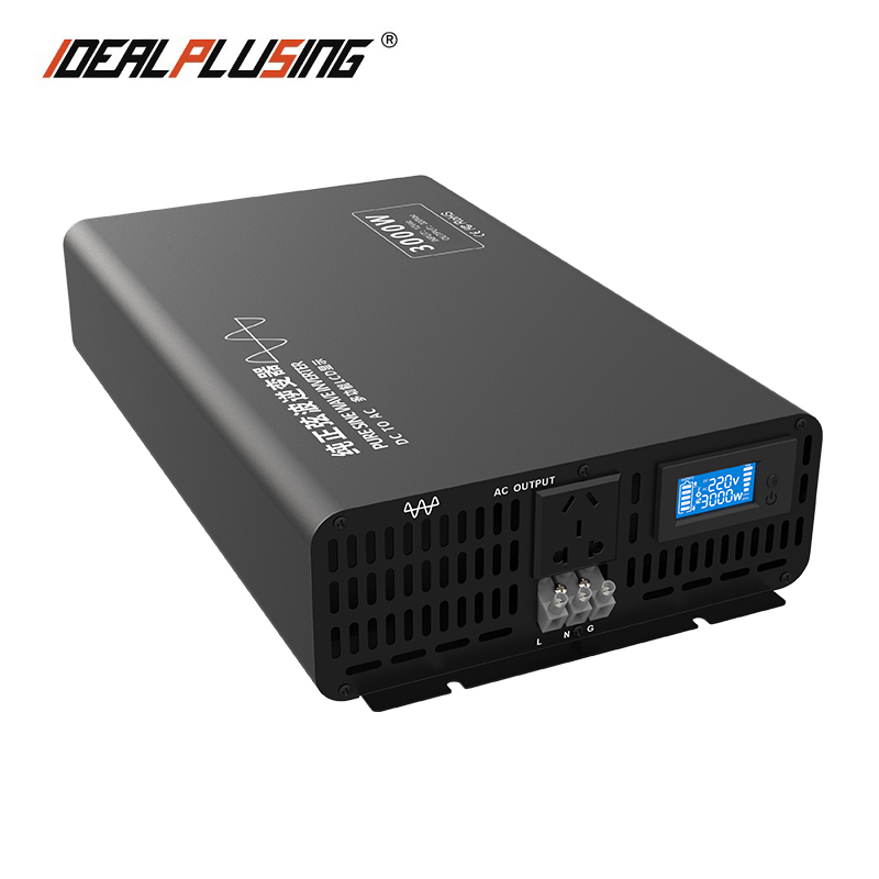 Gerçek güç Dc Ac 12v 24v 48v 6 - Inverter Pure Sine Wave 60Hz 120V 3000W incelemesi ve fiyatı