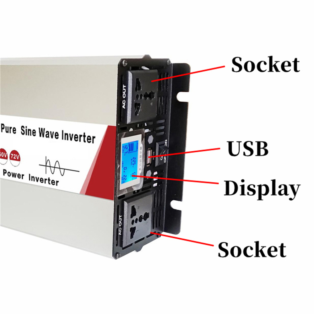 4000W/5000W/5500W/3000W Saf Si - Inverter Pure Sine Wave 60Hz 120V 3000W incelemesi ve fiyatı